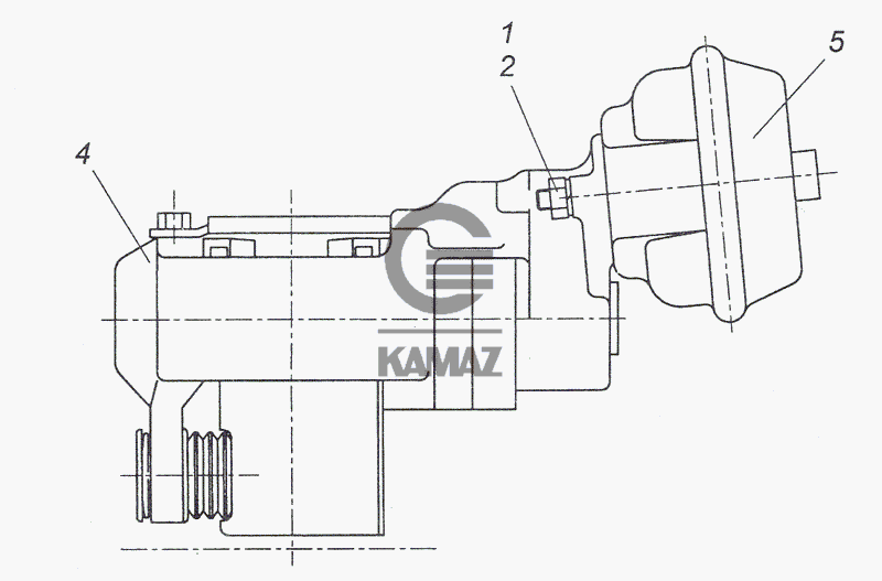 Схема шкворней камаз 4308