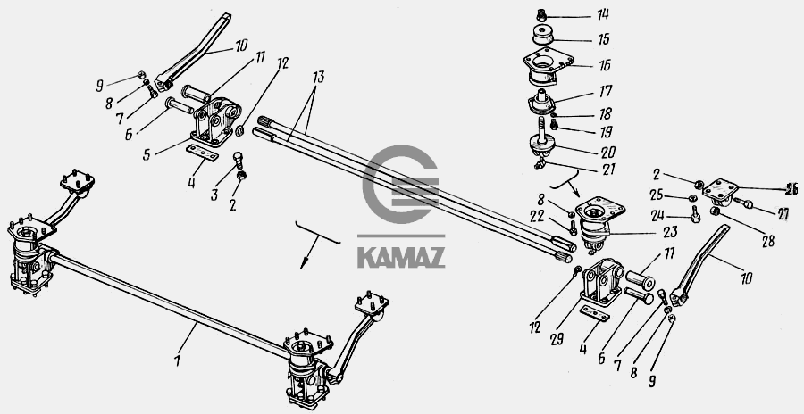 Кронштейн кабины камаз 5320