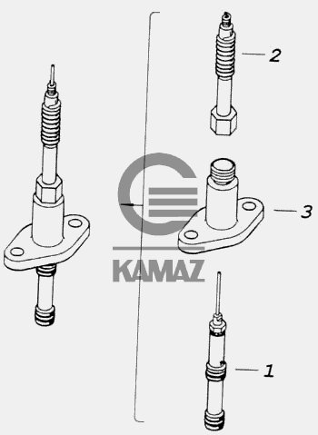 Трос крана отопителя камаз