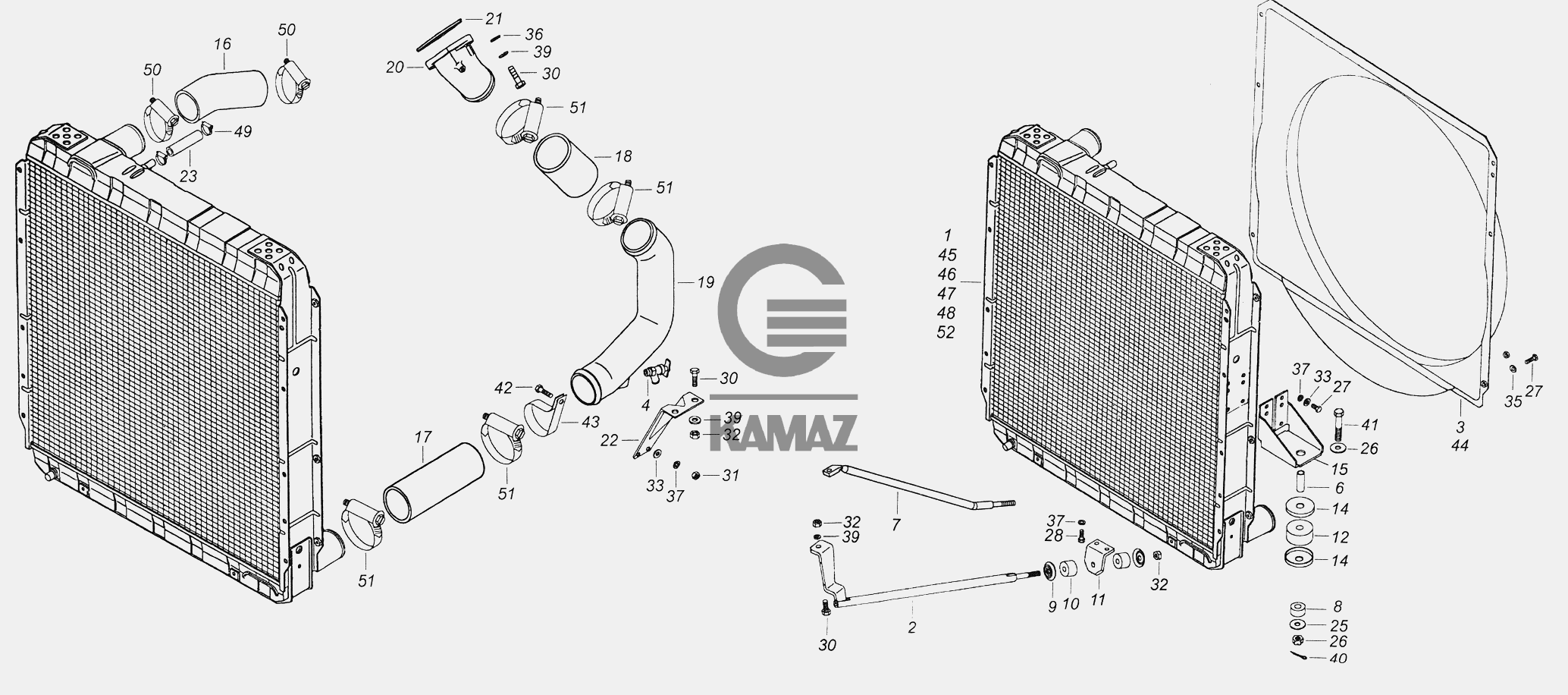 Купить Радиатор На Камаз 65115