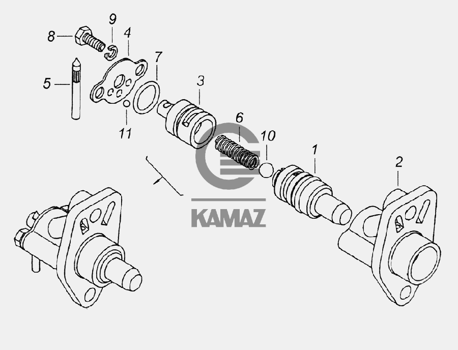 Включатель гидромуфты камаз 740