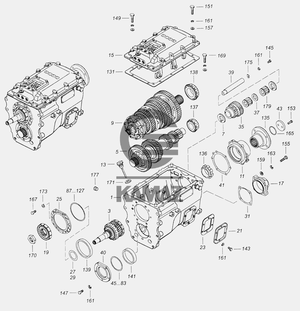 Коробка передач камаз евро