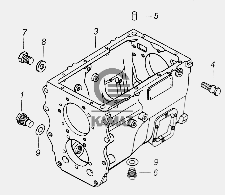 Коробка передач камаз фото