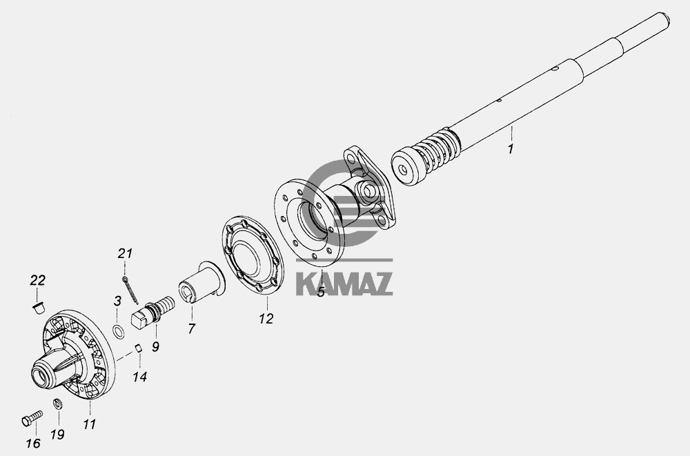 Пониженные передачи камаз