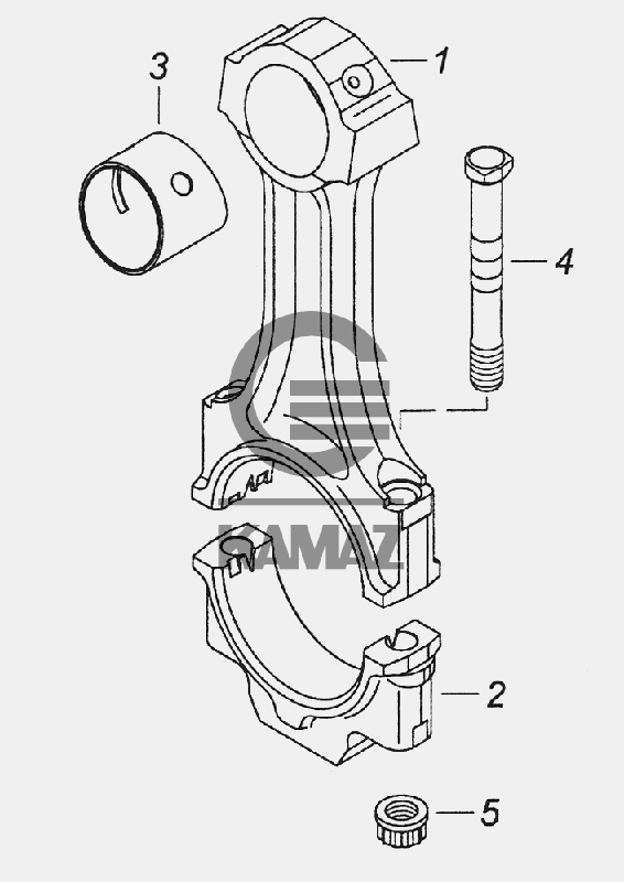 Затяжка шатунов камаз евро