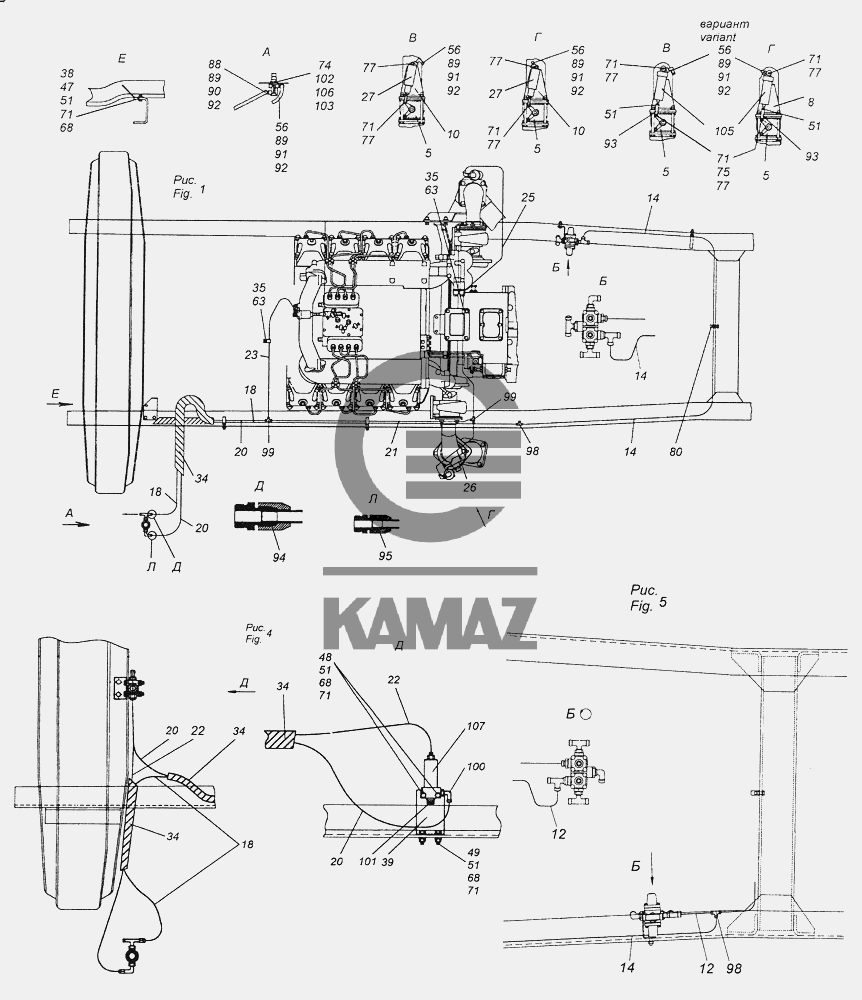 Вспомогательный тормоз камаз