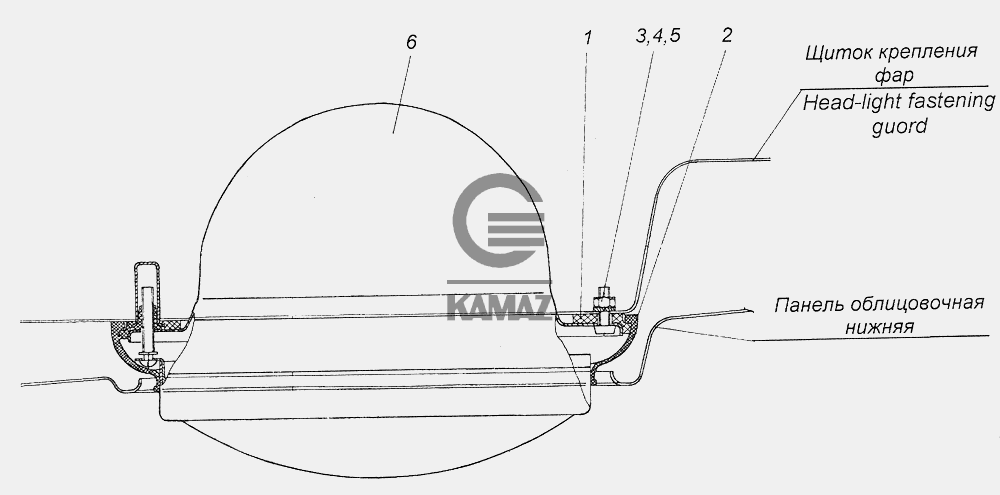 Отрегулировать свет фар камаз 4310