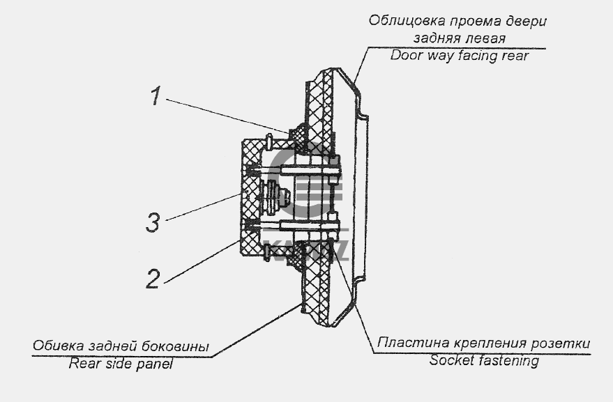 Розетка камаз евро