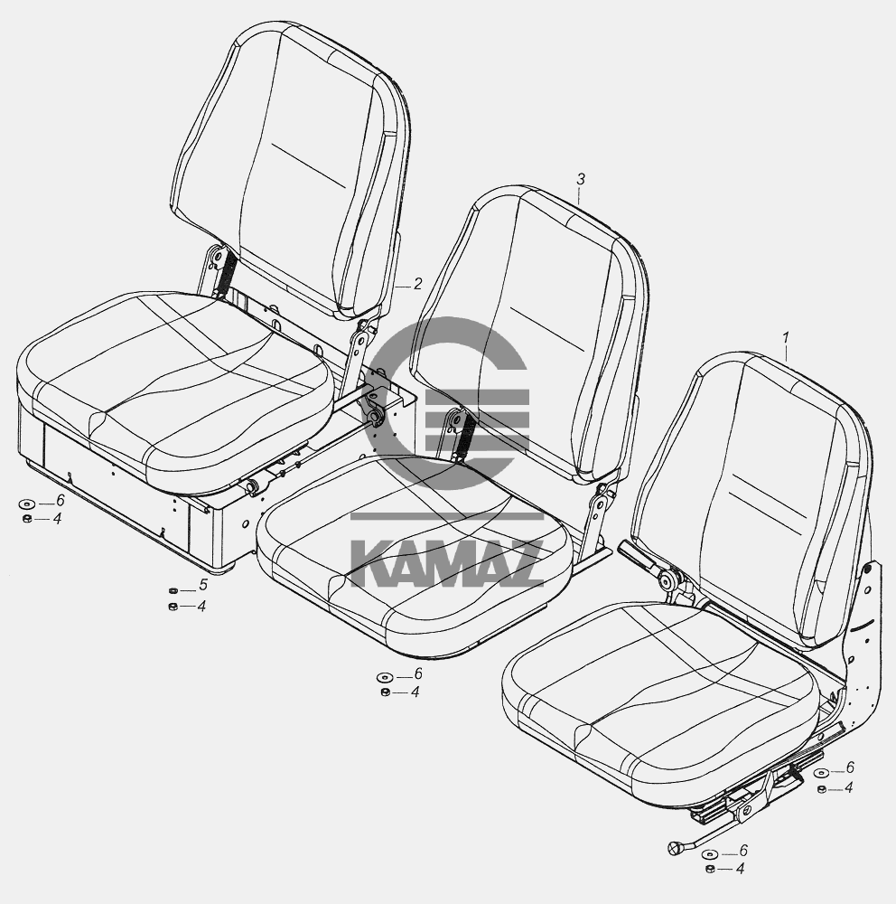 Сиденье Камаз Купить