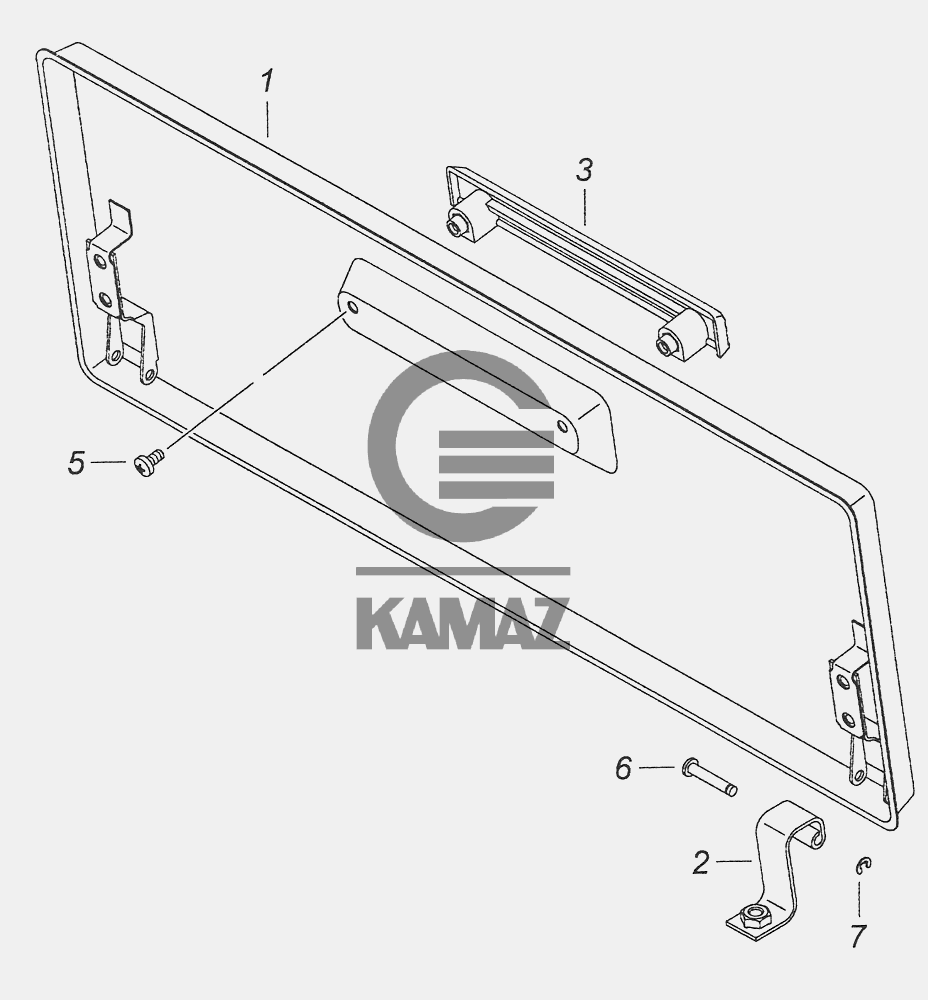 Ящик вещевой камаз