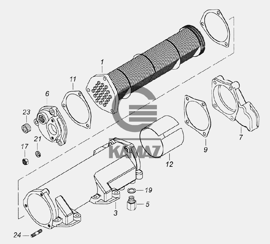 Теплообменник Камаз Евро 1 Купить