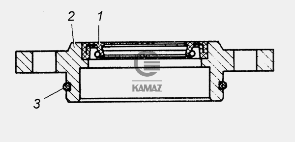 Корпус заднего подшипника камаз