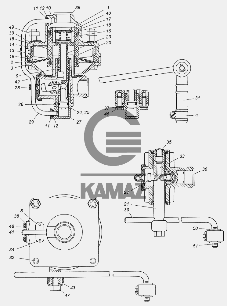 Автозапчасти камаз алексеевка