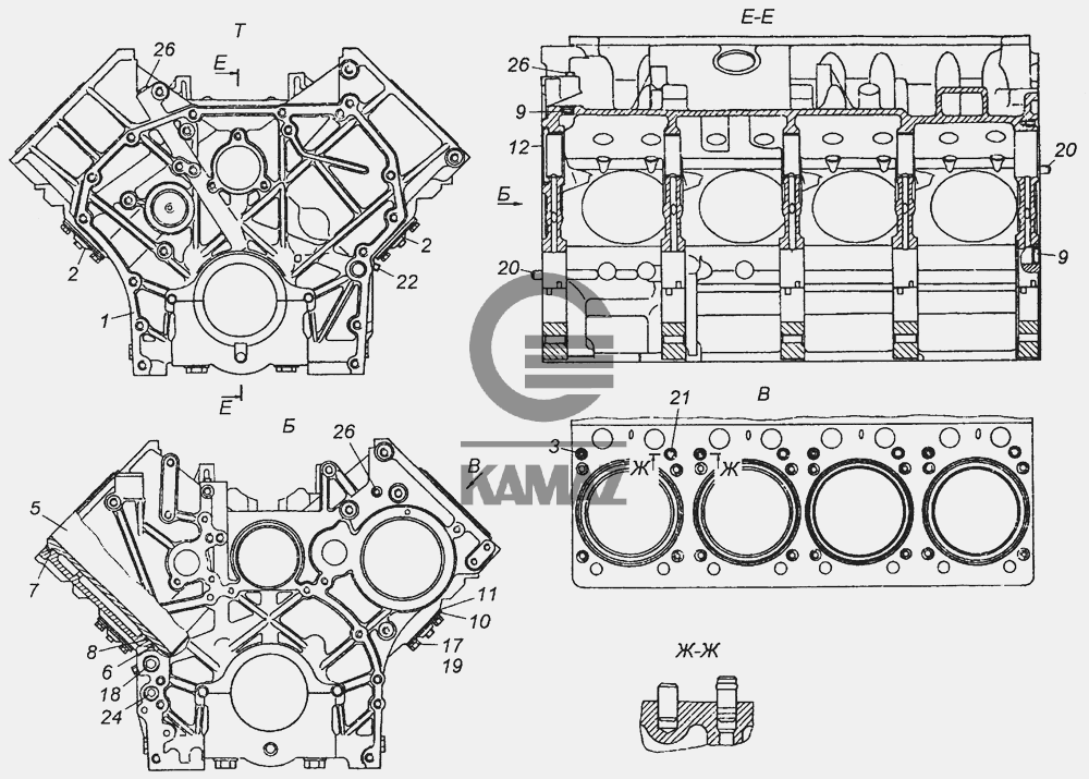 Схема головки камаз. Блок ДВС КАМАЗ 740 евро 4. Блок двигателя КАМАЗ 740 .21. Блок цилиндров двигателя КАМАЗ-740 чертеж. Цилиндры на блок КАМАЗ 6520.