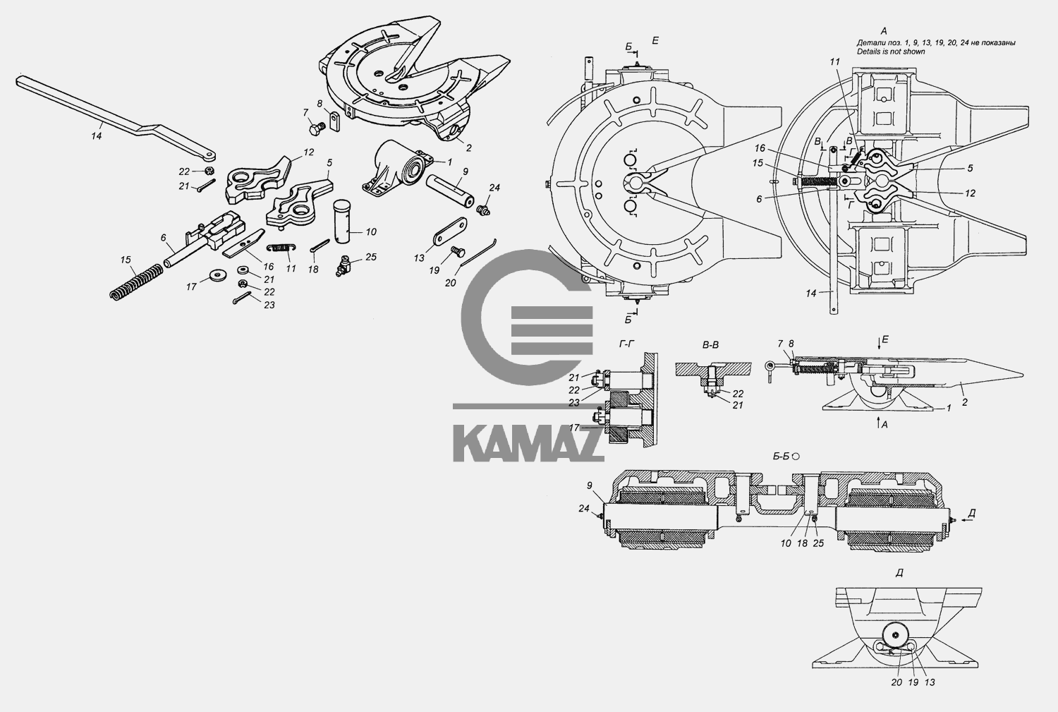 Чертеж камаз 43501