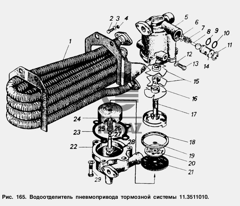 Рдв камаз схема