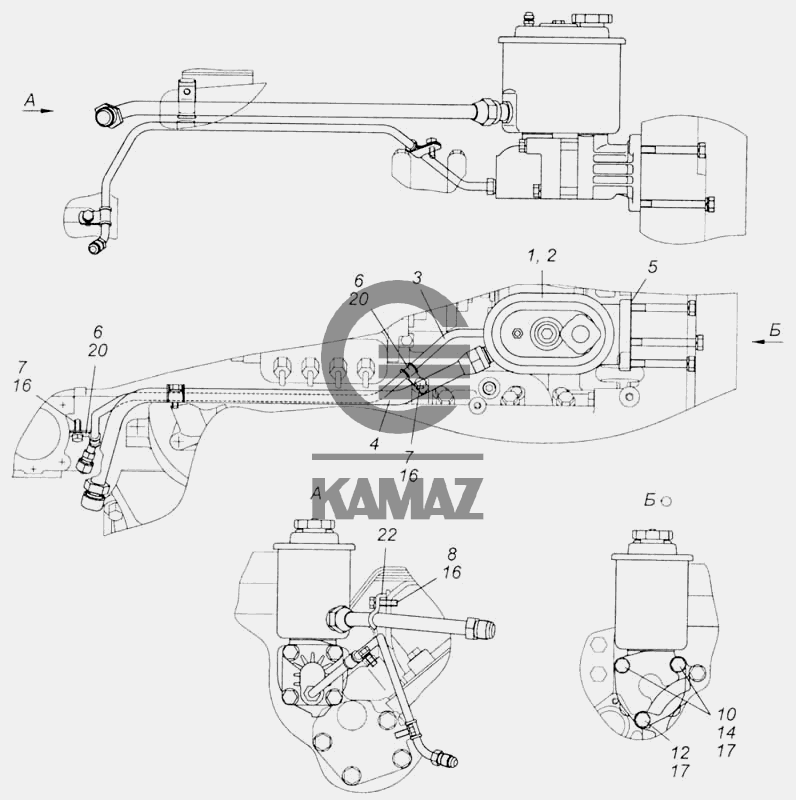 Как установить насос на камаз. Как установить насос на камаз
