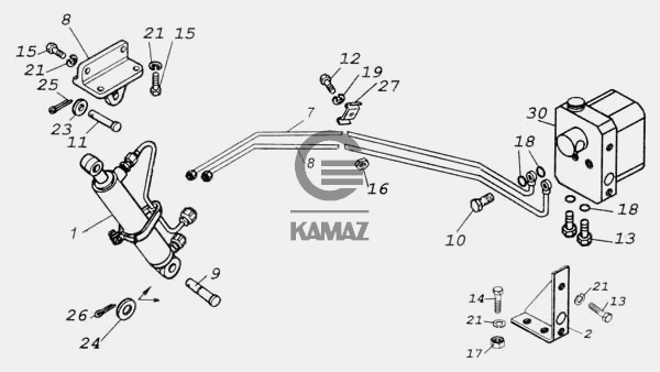 Установка плавающей кабины камаз