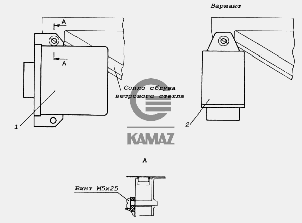 Реле блокировки стартера камаз