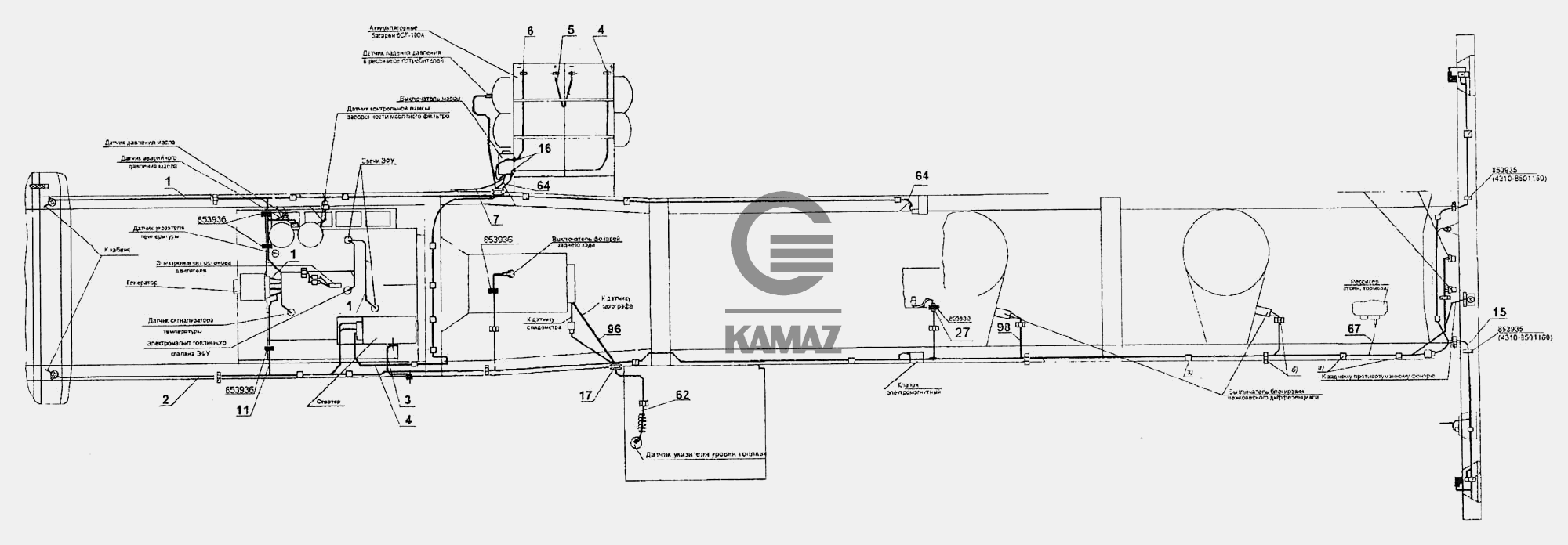 Номер рамы камаз 43118 где находится