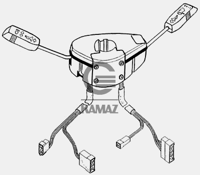 Подрулевой переключатель камаз 4310