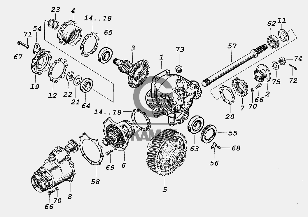 Камаз 65116 каталог запчастей