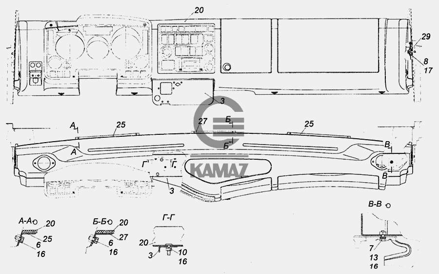 Механизм стеклоподъемника камаз 4308