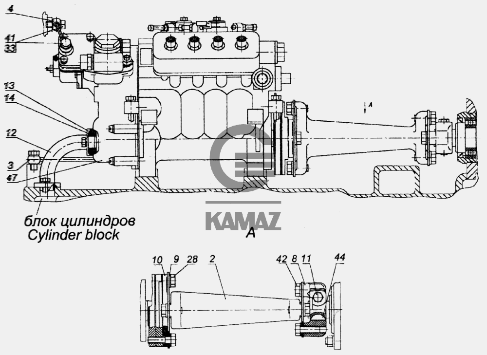 Как снять насос тнвд камаз