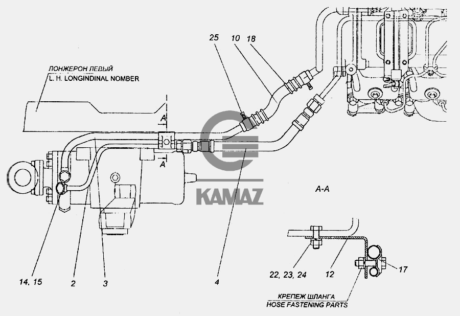 Камаз 6520 насос алтай подключение