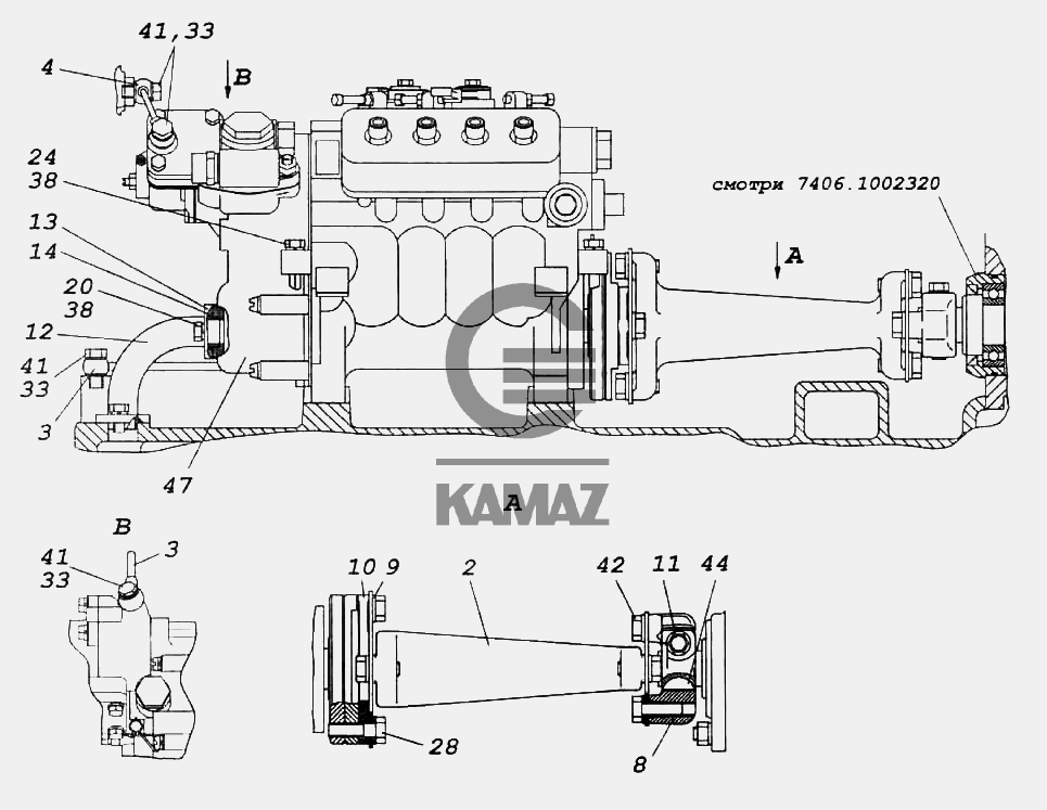 Тнвд бош камаз евро 4 схема