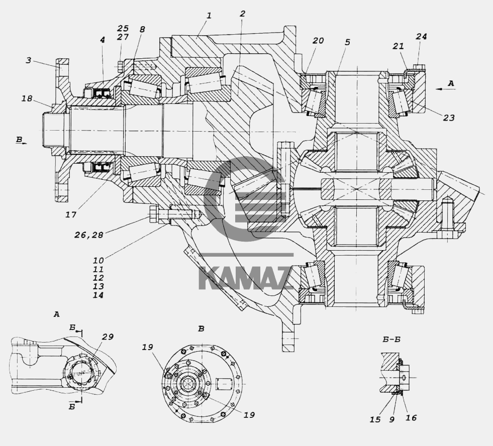 Балансир камаз 6522 схема