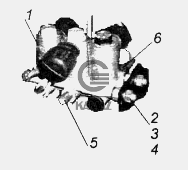 Блок электропневмоклапанов камаз