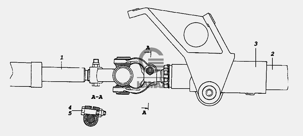 Рулевая колонка камаз 65115 схема