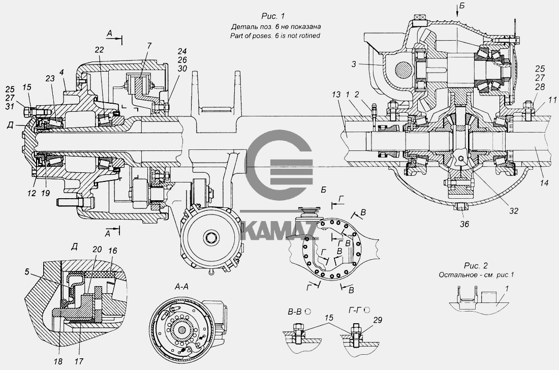 Камаз 6540 размеры