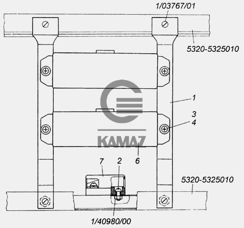 Схема реле и предохранителей камаз евро 2