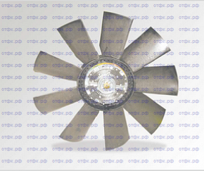 Муфта вязкостная в сборе с крыльчаткой вентилятора (660) 21-151-010сб замена на 21-447СБ