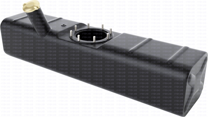 Бак топливный УАЗ 39л 220х210х930 правый кр резьб