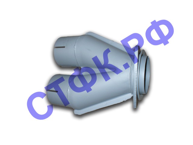 Тройник глушителя