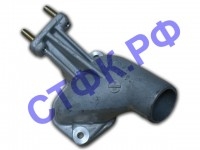 Патрубок впускной правый со шпильками на дв.7403, 74011