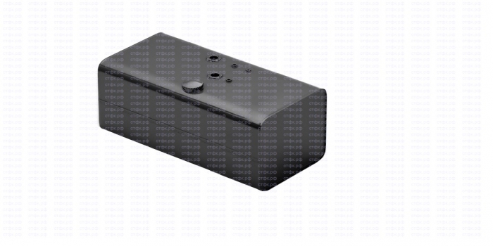 Бак топливный КАМАЗ 250л 650х530х830 в сб с РТИ