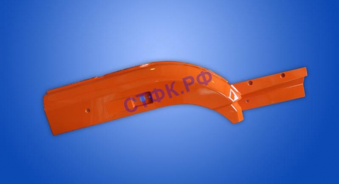 Панель передней части переднего крыла правая (цвет оранжевый)