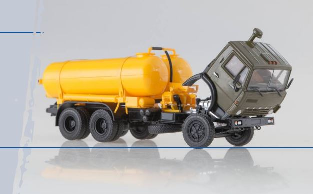 Игрушка-масштабная модель КО-505 на шасси КАМАЗ-53213 в мягкой упаковке