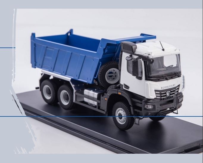 Масштабная модель  КАМАЗ-65952 самосвал К5 в исполнении из пластика, смолы
