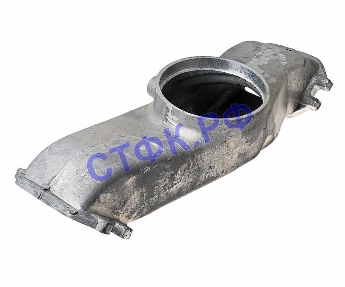 Патрубок соединит.впускных коллекторов голый на а/м УРАЛ (подвод возд.по центру)