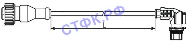 Кабель датчика давления, 4 м. 4498120400