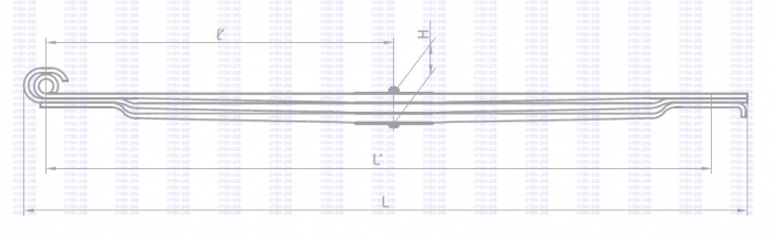 Рессора передняя