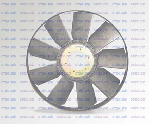 Крыльчатка вентилятора D654мм с обечайкой 