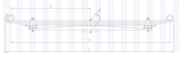 Рессора задняя с/у