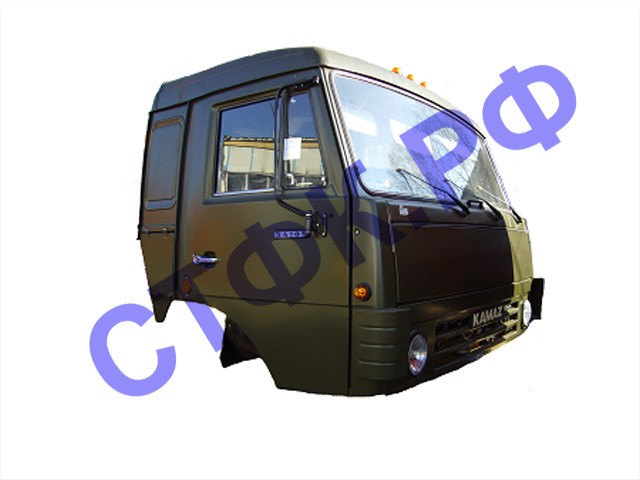 Кабина с высокой крышей со спальным местом (фары на передн.панели)