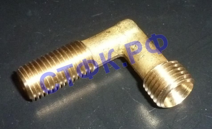 Угольник ввертный регулятора положения кузова